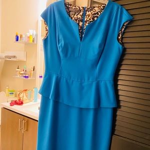 Donna Ricco Blue Dress